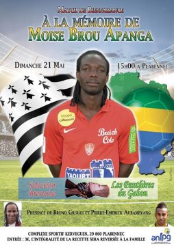 Affiche match Brest Brou Apanga