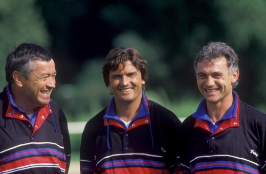 FOOT - STAGE URSS/FRANCE - 1987 emile (henri) michel (henri) jodar (jean francois)