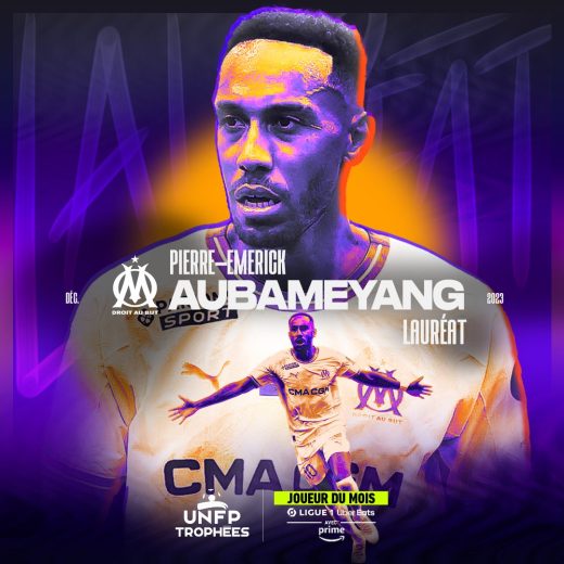 Pierre-Émerick Aubameyang, joueur du mois de décembre de la Ligue 1 ...
